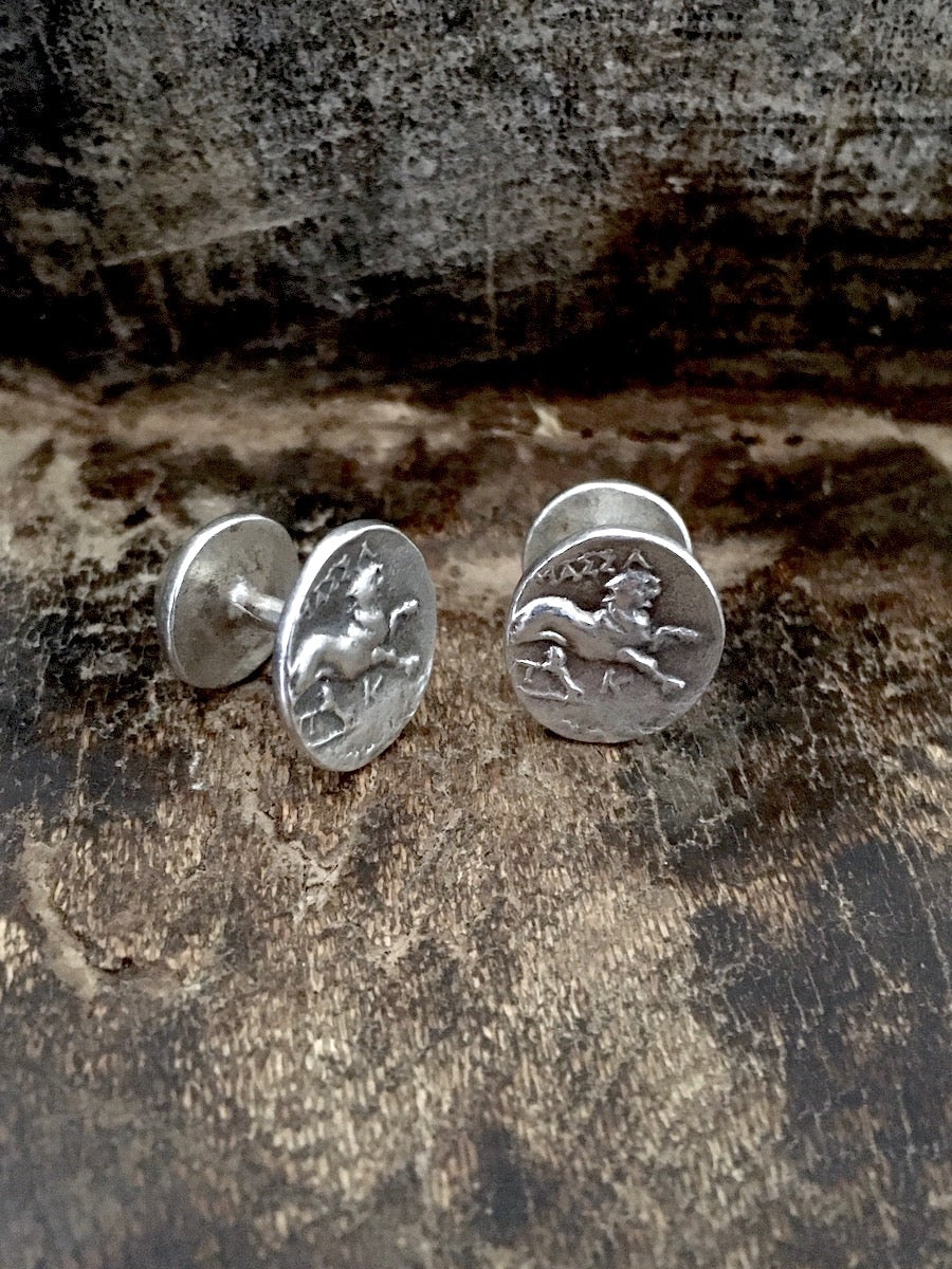 French Lion Cufflinks