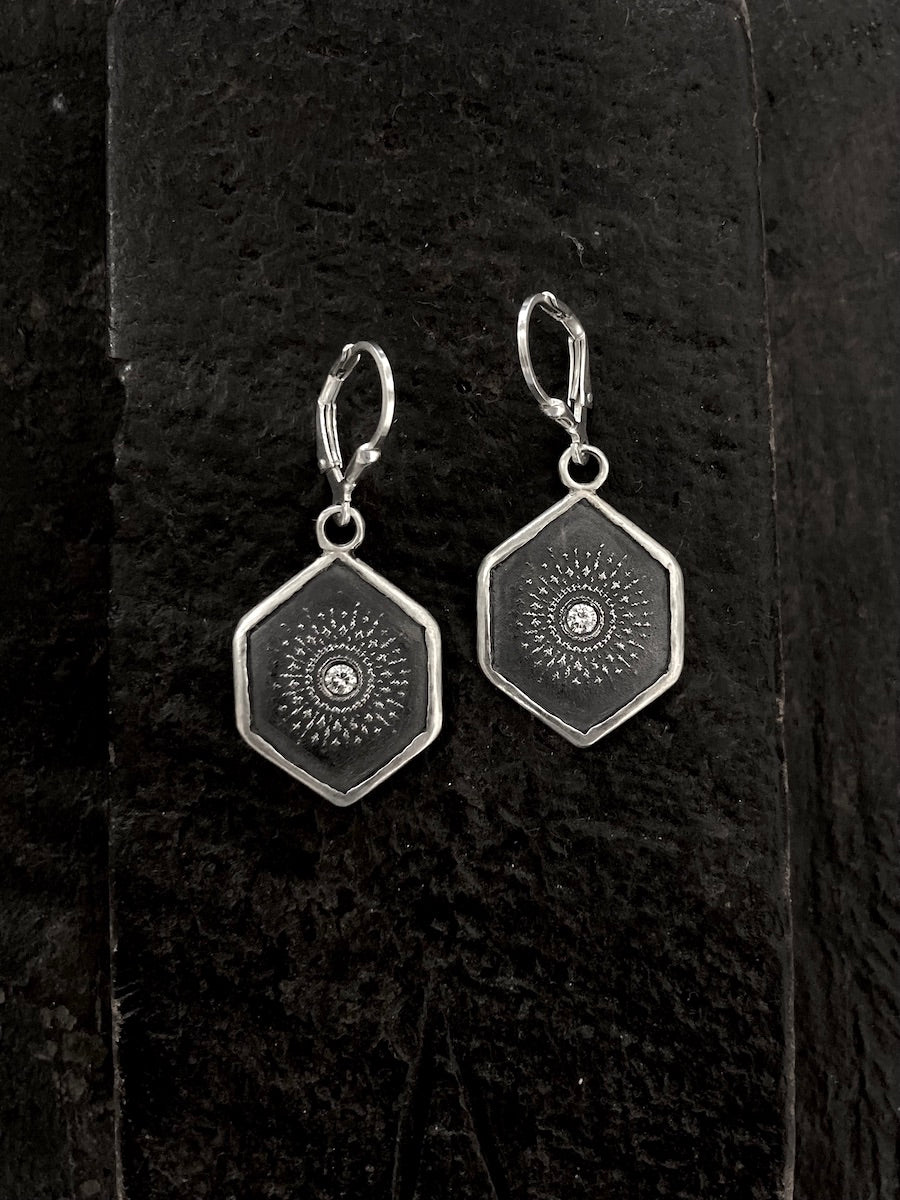 Diamond Burst Earrings