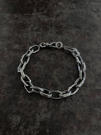 Handmade oval link 925 sterling silver chain for men and women
