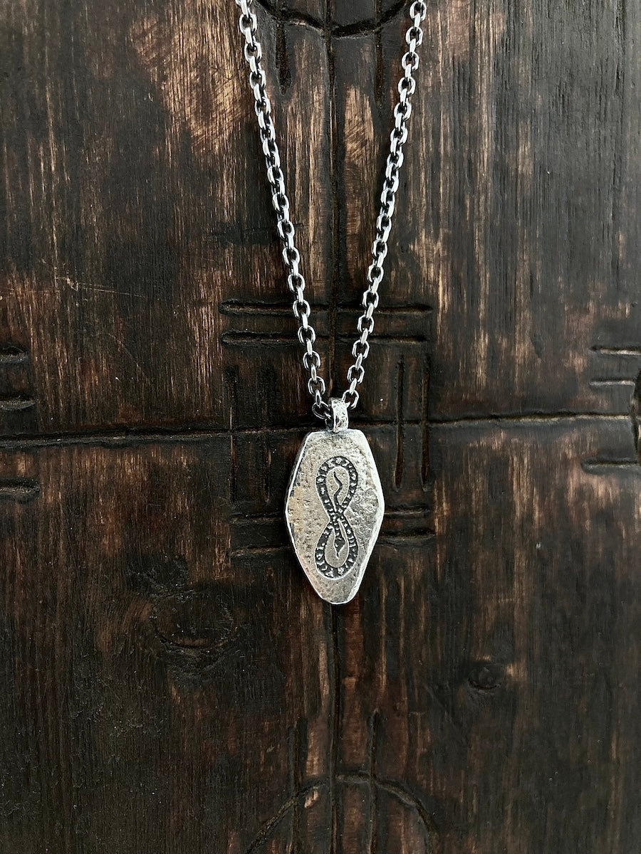 Infinity Snake Pendant