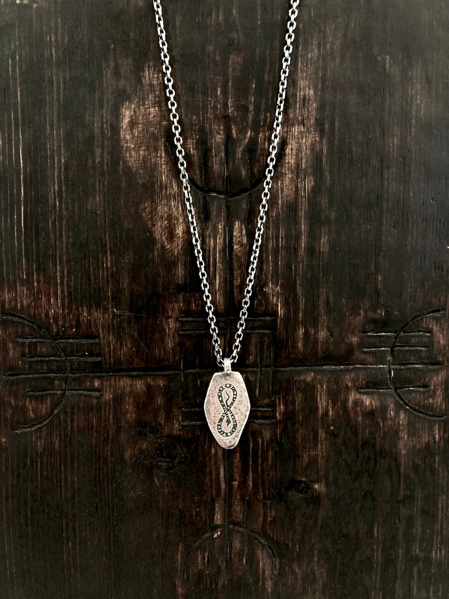Infinity Snake Pendant