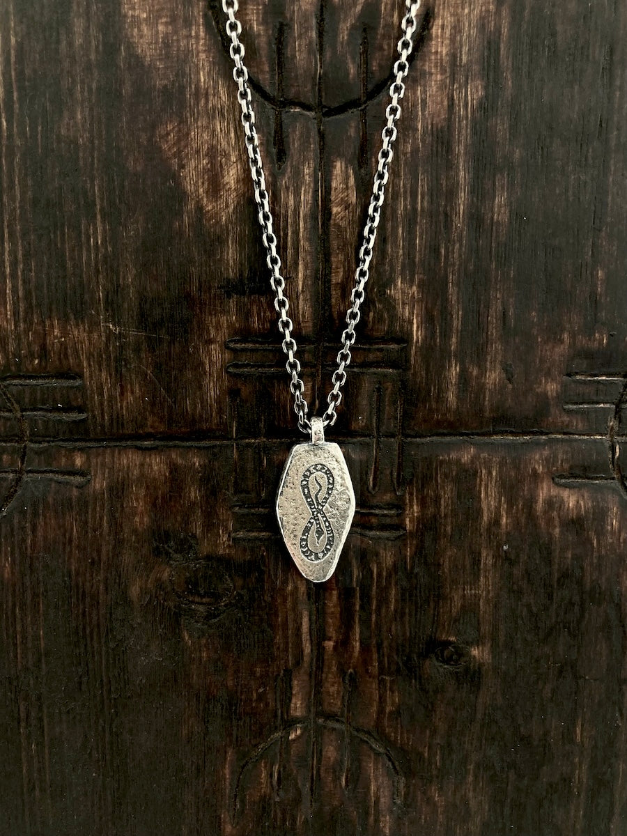 Infinity Snake Pendant