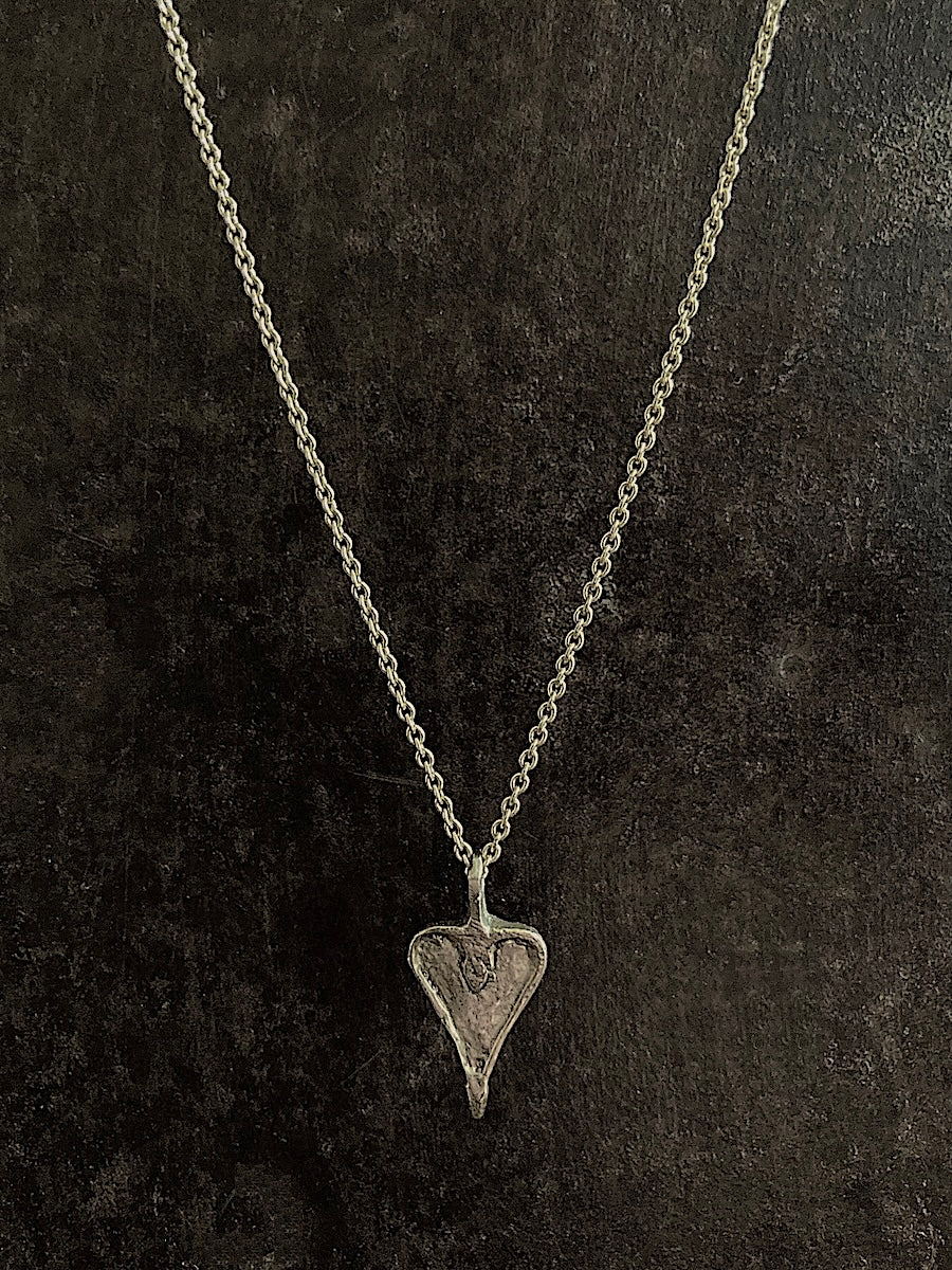Viking Heart Pendant 14k