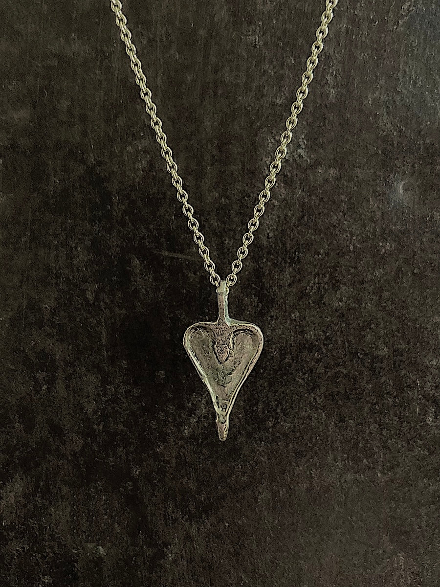 Viking Heart Pendant 14k