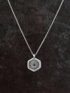 Coral Diamond Pendant