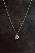 Coral Diamond Pendant