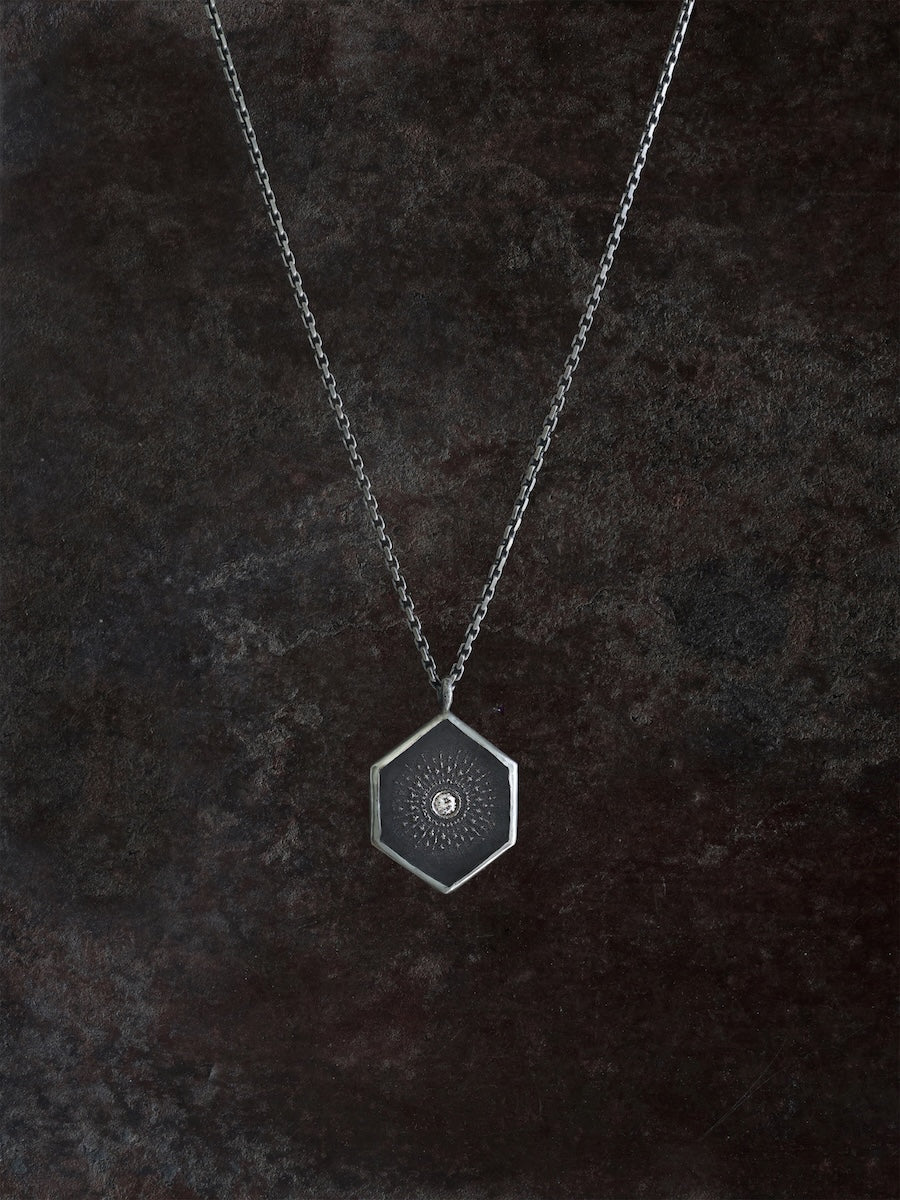 Diamond Burst Pendant