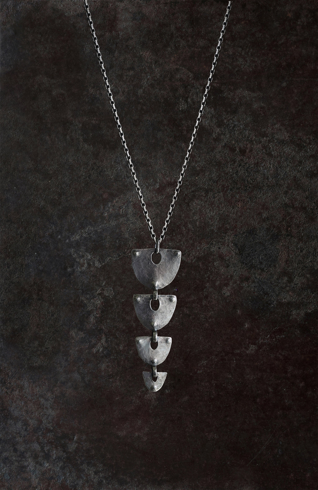 Silver Cascade Pendant