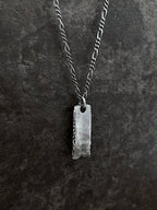 Brushed Dog Tag