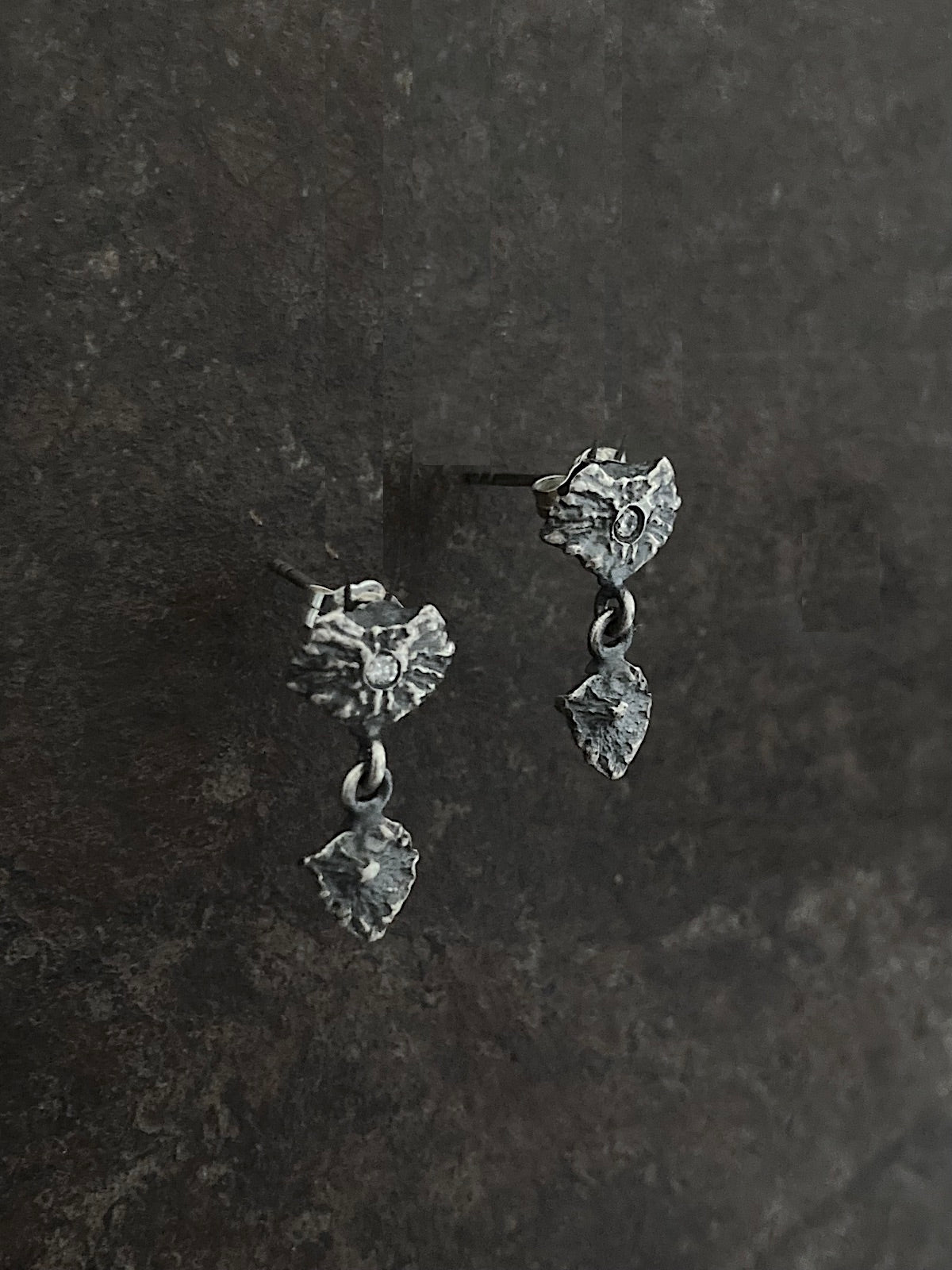 Cypress Diamond Drop Studs