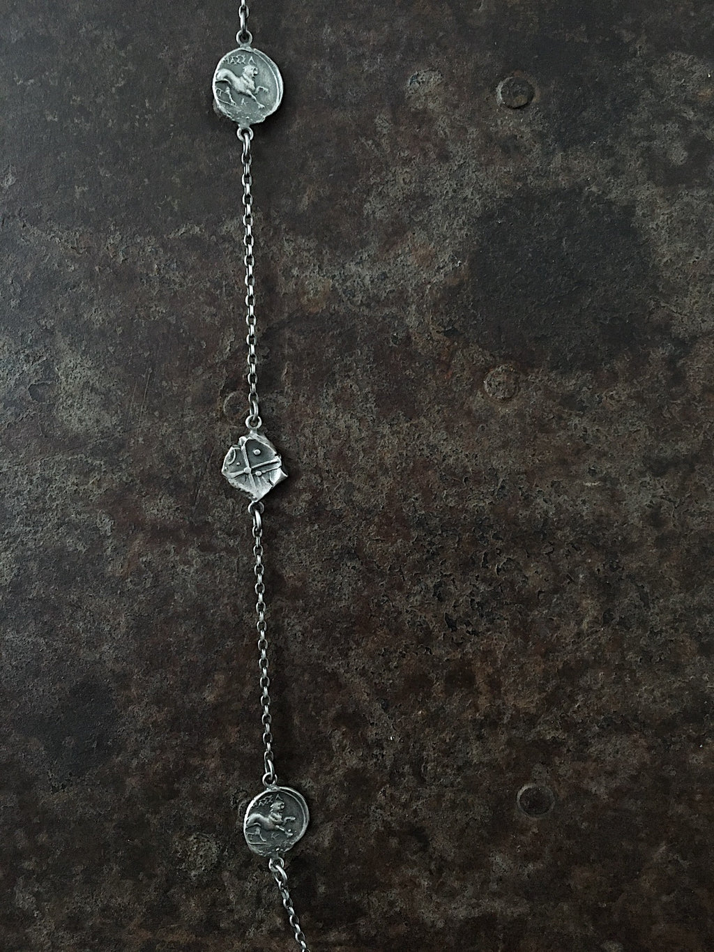 French Coin Necklace