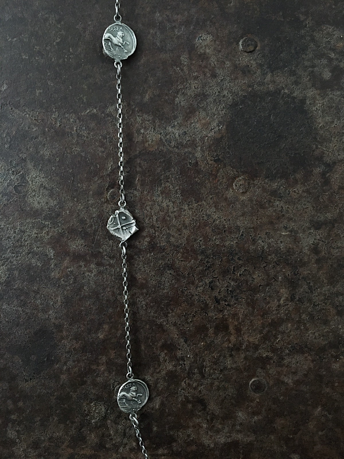 French Coin Necklace