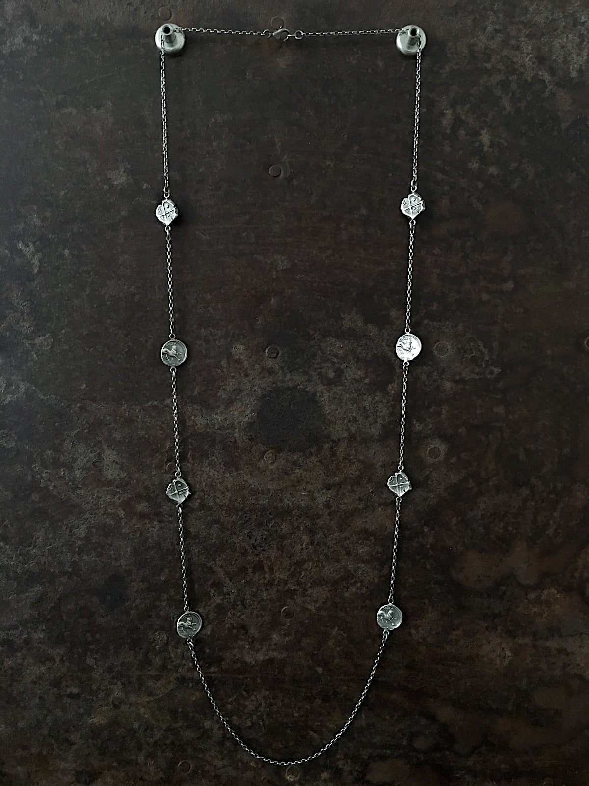 French Coin Necklace