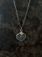 Heart Sutra Double Pendant