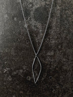 Micro Dot Hoop Pendant