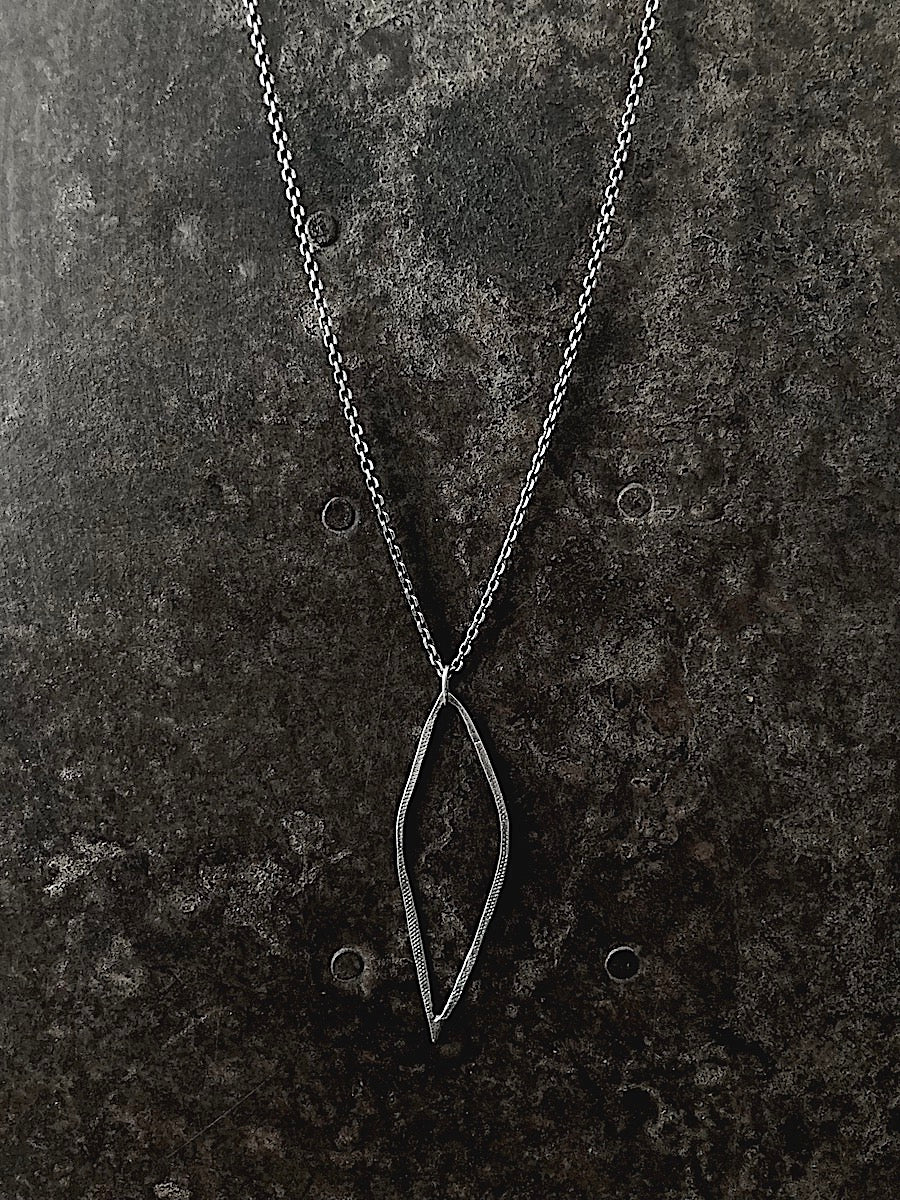 Micro Dot Hoop Pendant