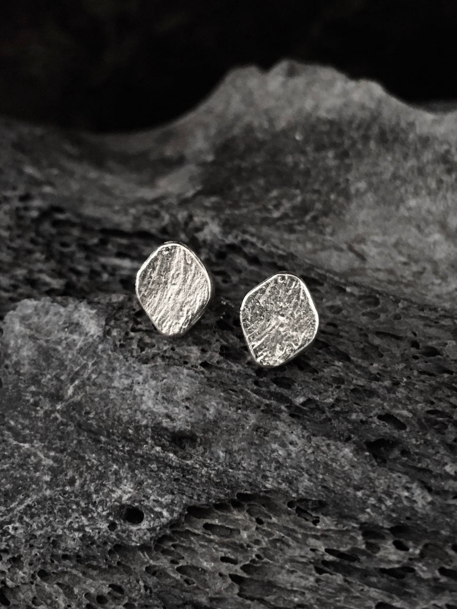 Natural Studs Silver