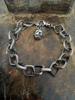 Open Diamond Link Bracelet