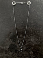 Open Diamond Link Pendant
