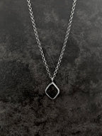 Open Diamond Link Pendant