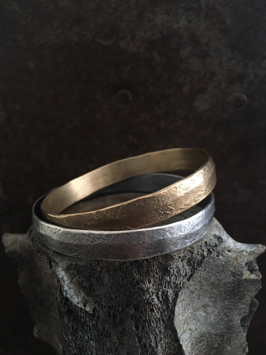 Ridged Bangles