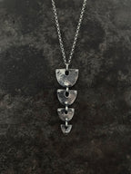 Silver Cascade Pendant