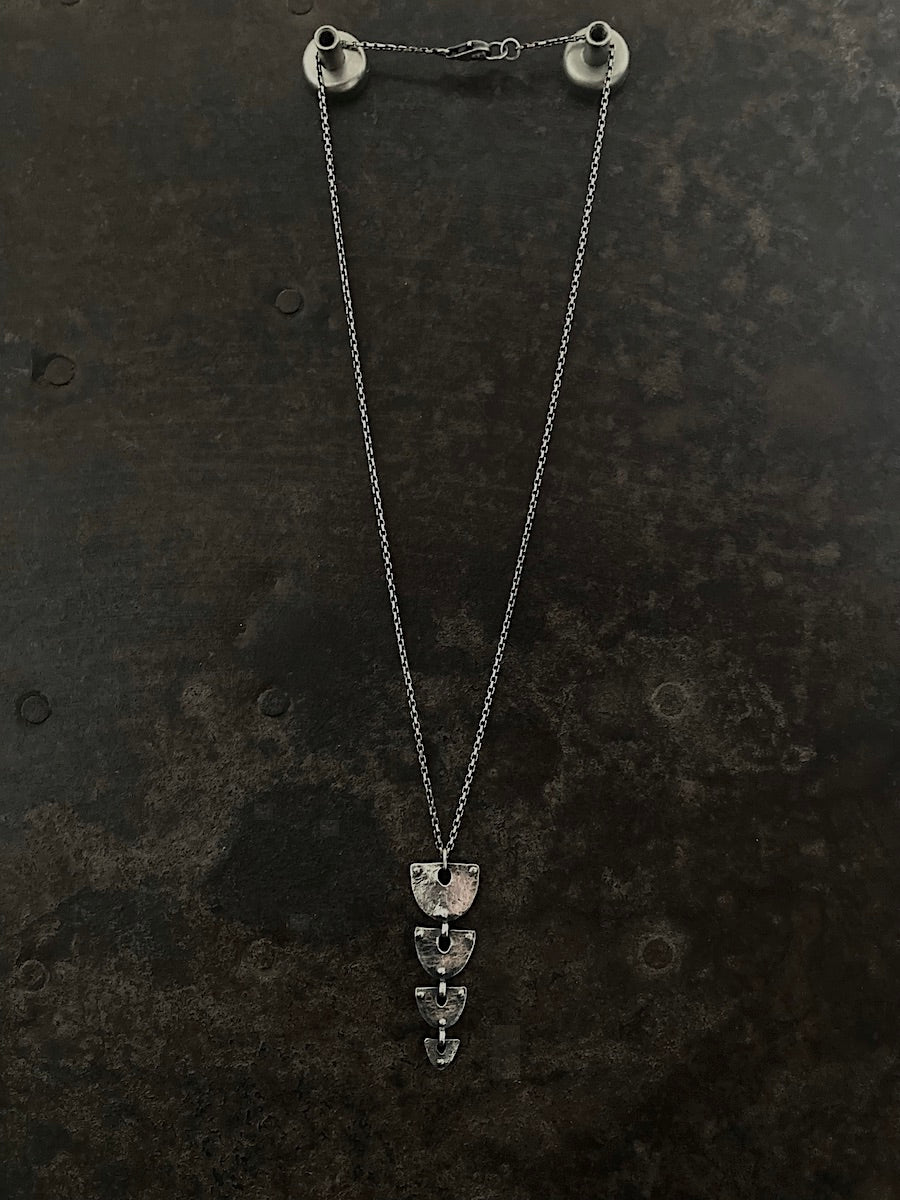 Silver Cascade Pendant
