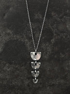Silver Cascade Pendant