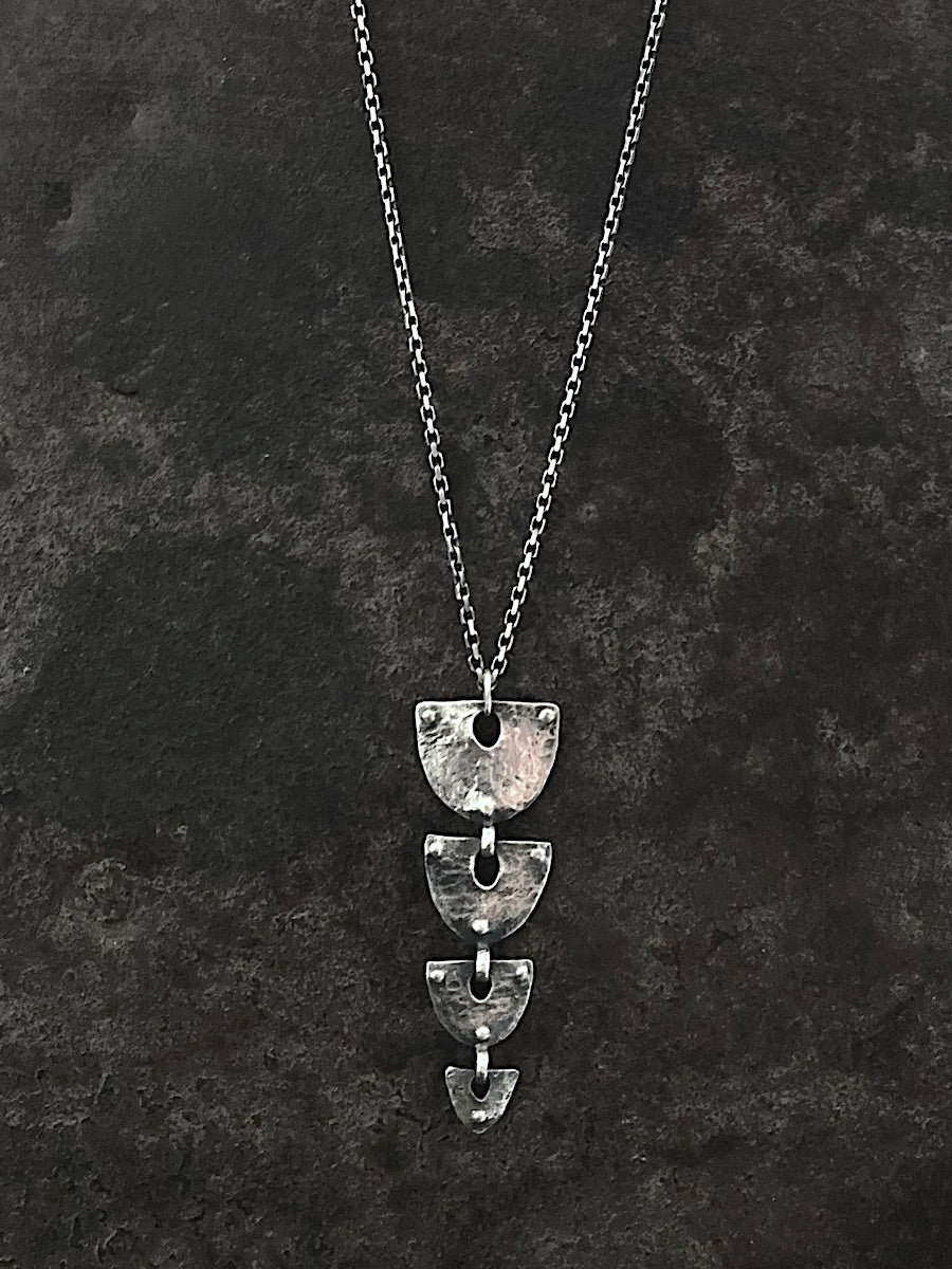 Silver Cascade Pendant