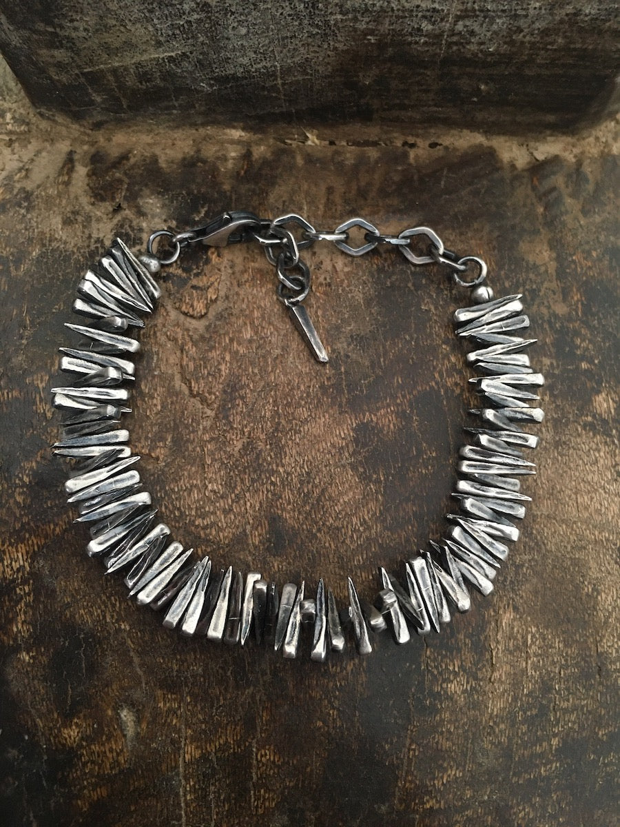 Spike Bracelet silver
