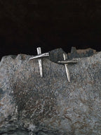 Spiked Cross Studs