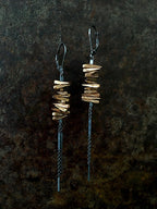 Spike Earrings bronze