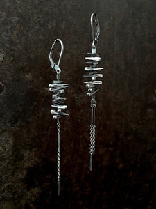 Spike Earrings silver