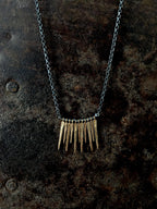 Spike Pendant bronze
