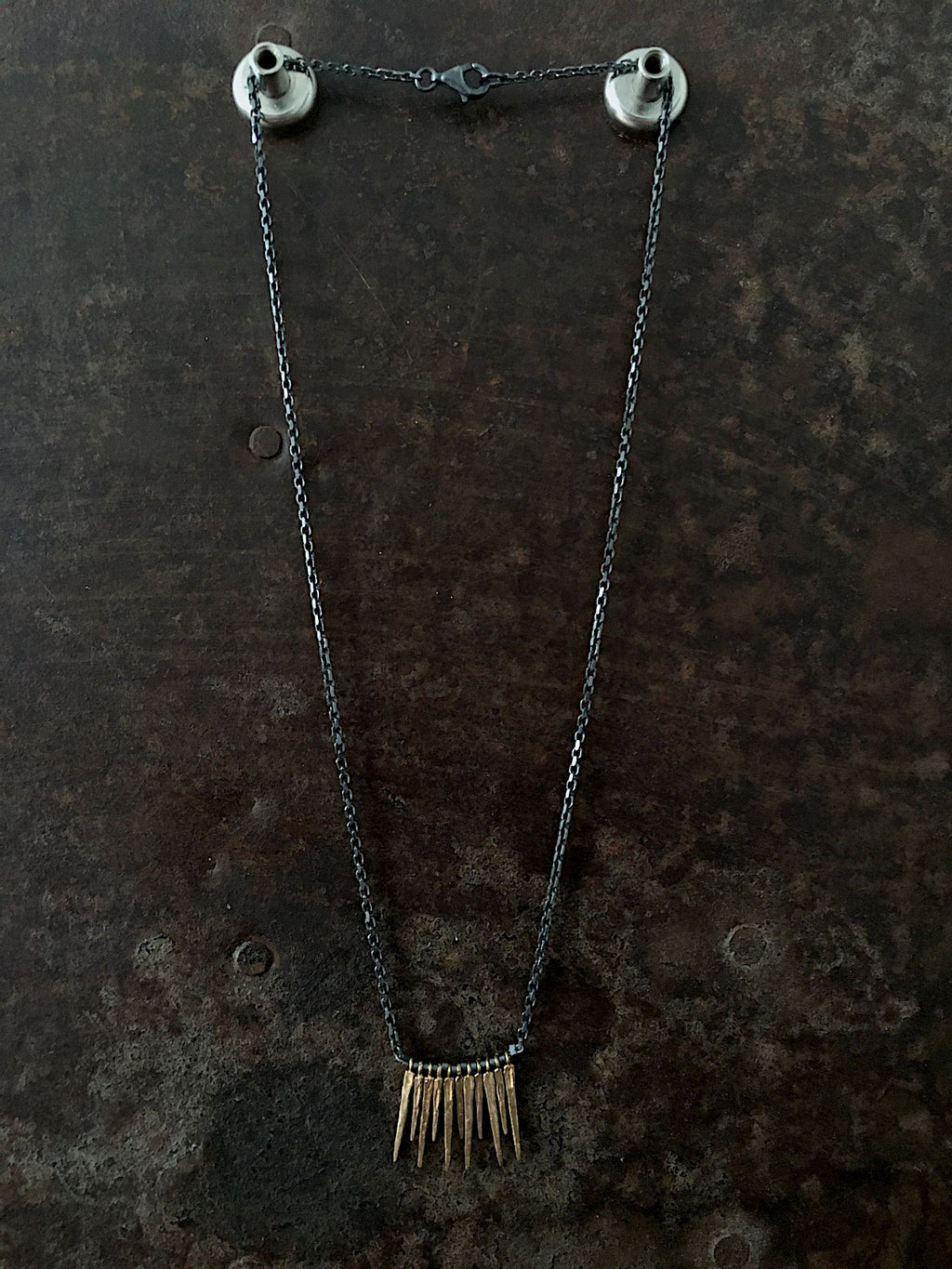 Spike Pendant bronze