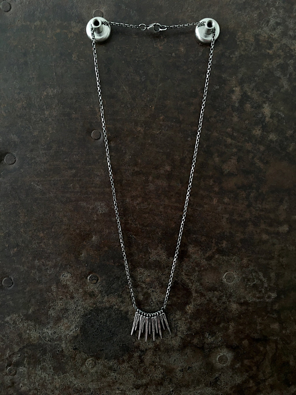 Spike Pendant silver