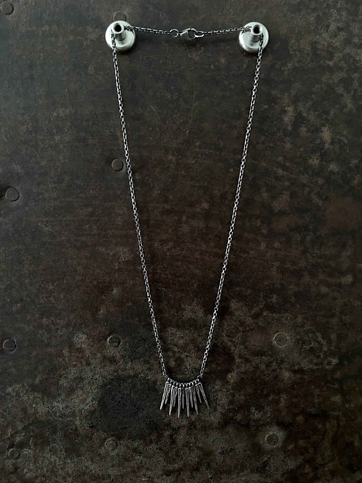 Spike Pendant silver