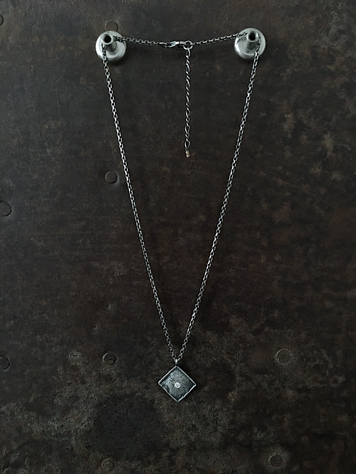 Stone Diamond Pendant