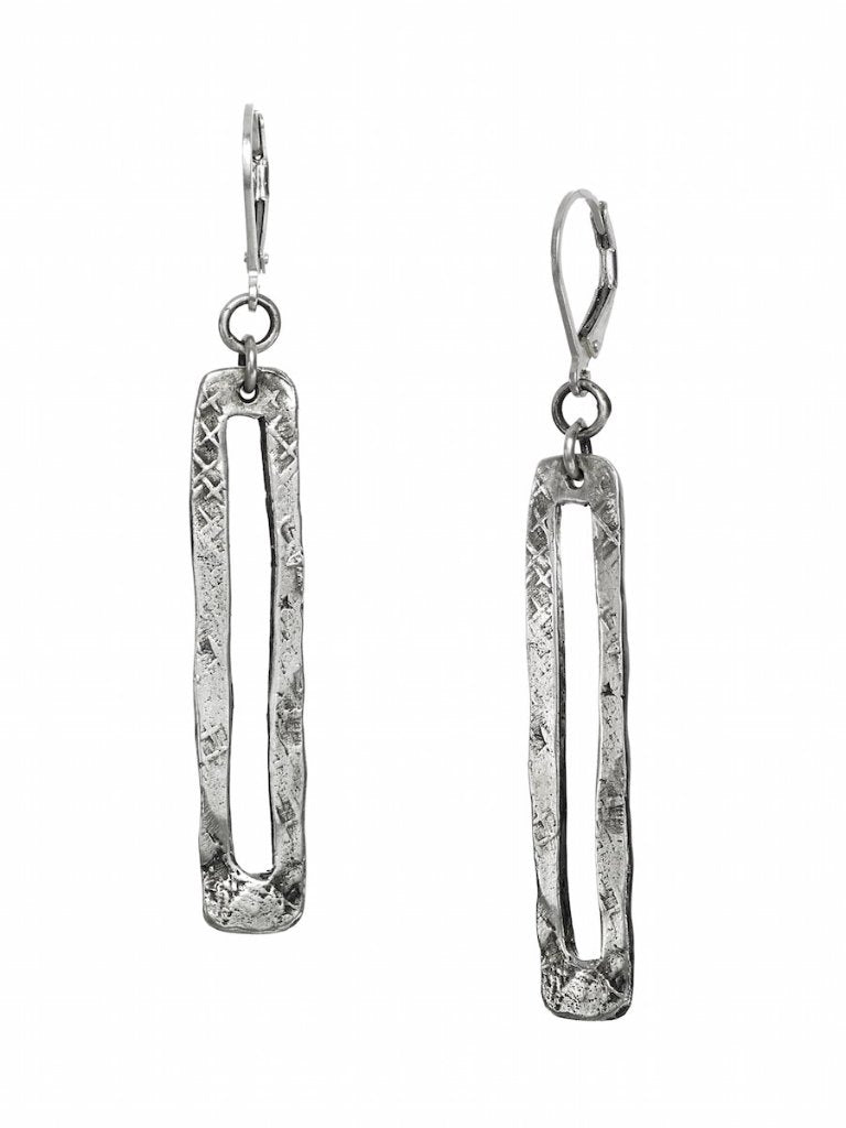 stone-rectangle-earrings
