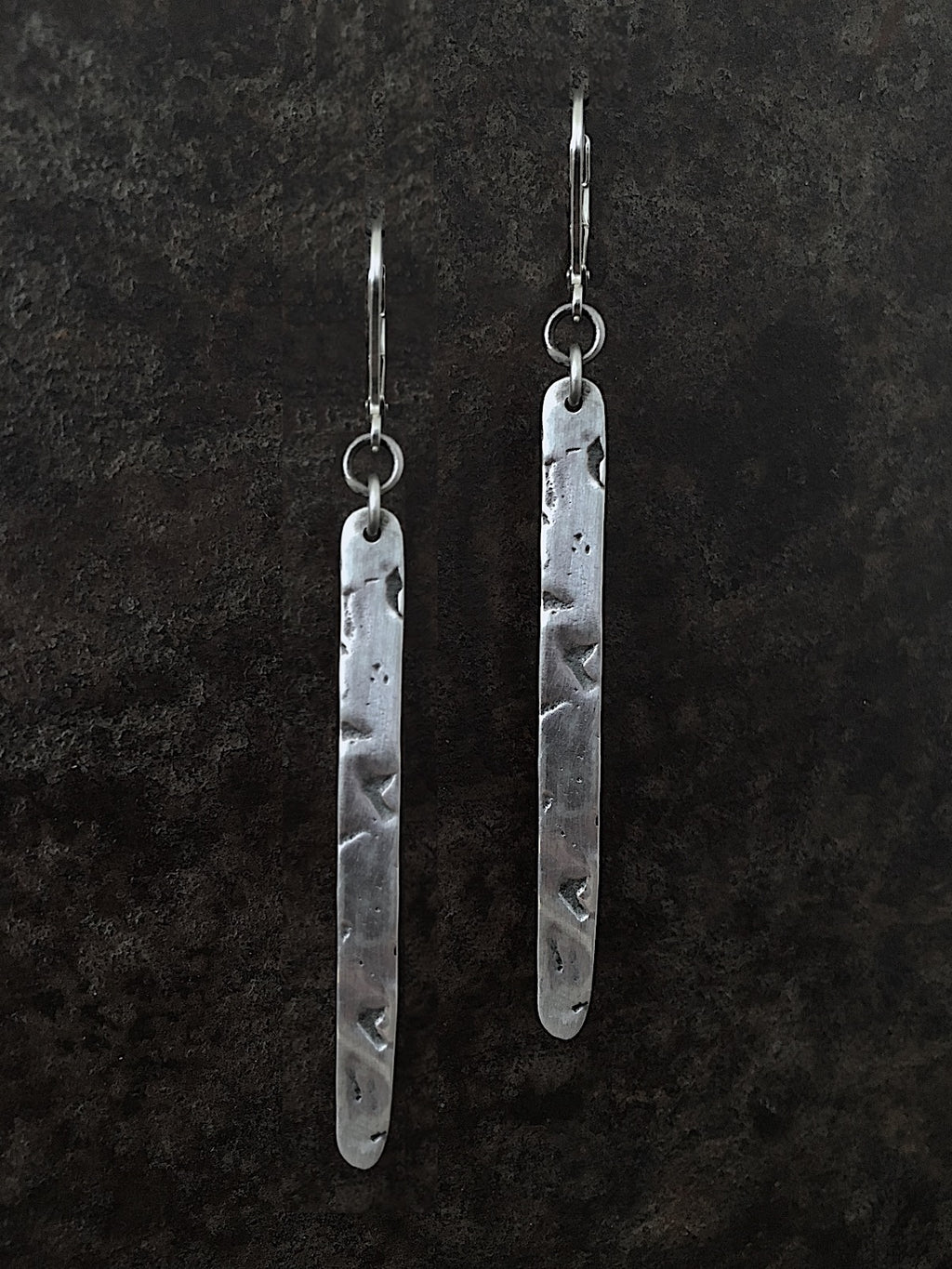Textured Erosion Earrings