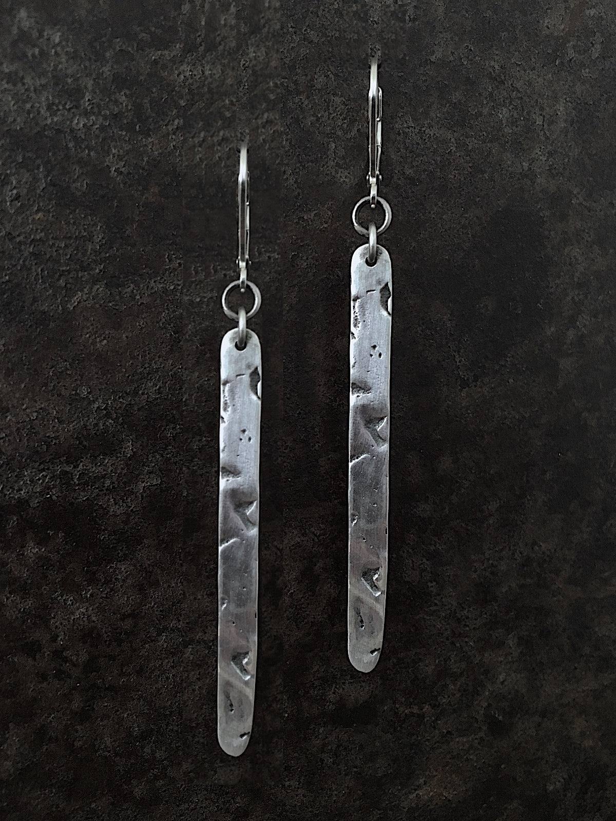 Textured Erosion Earrings