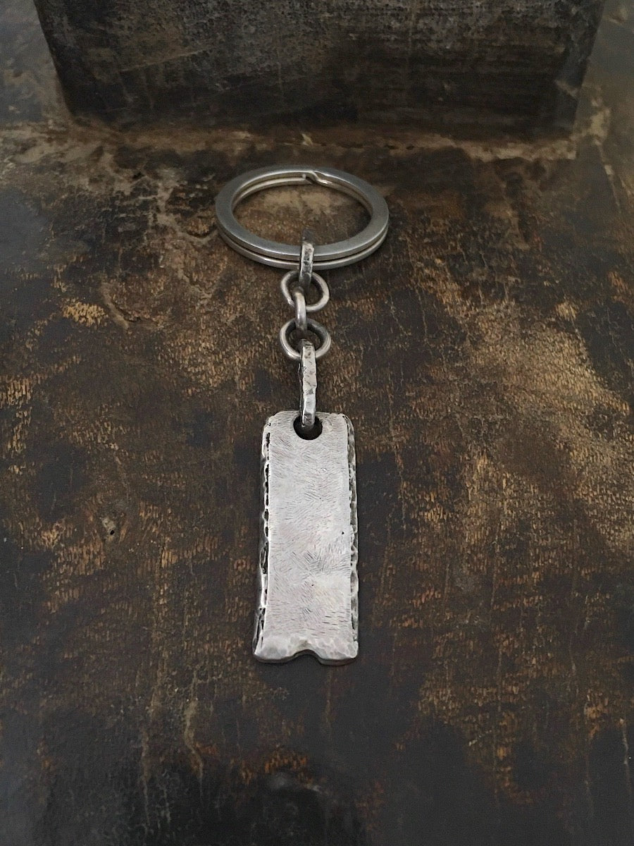 Dog Tag Keyring