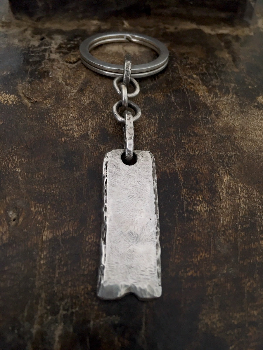 Dog Tag Keyring