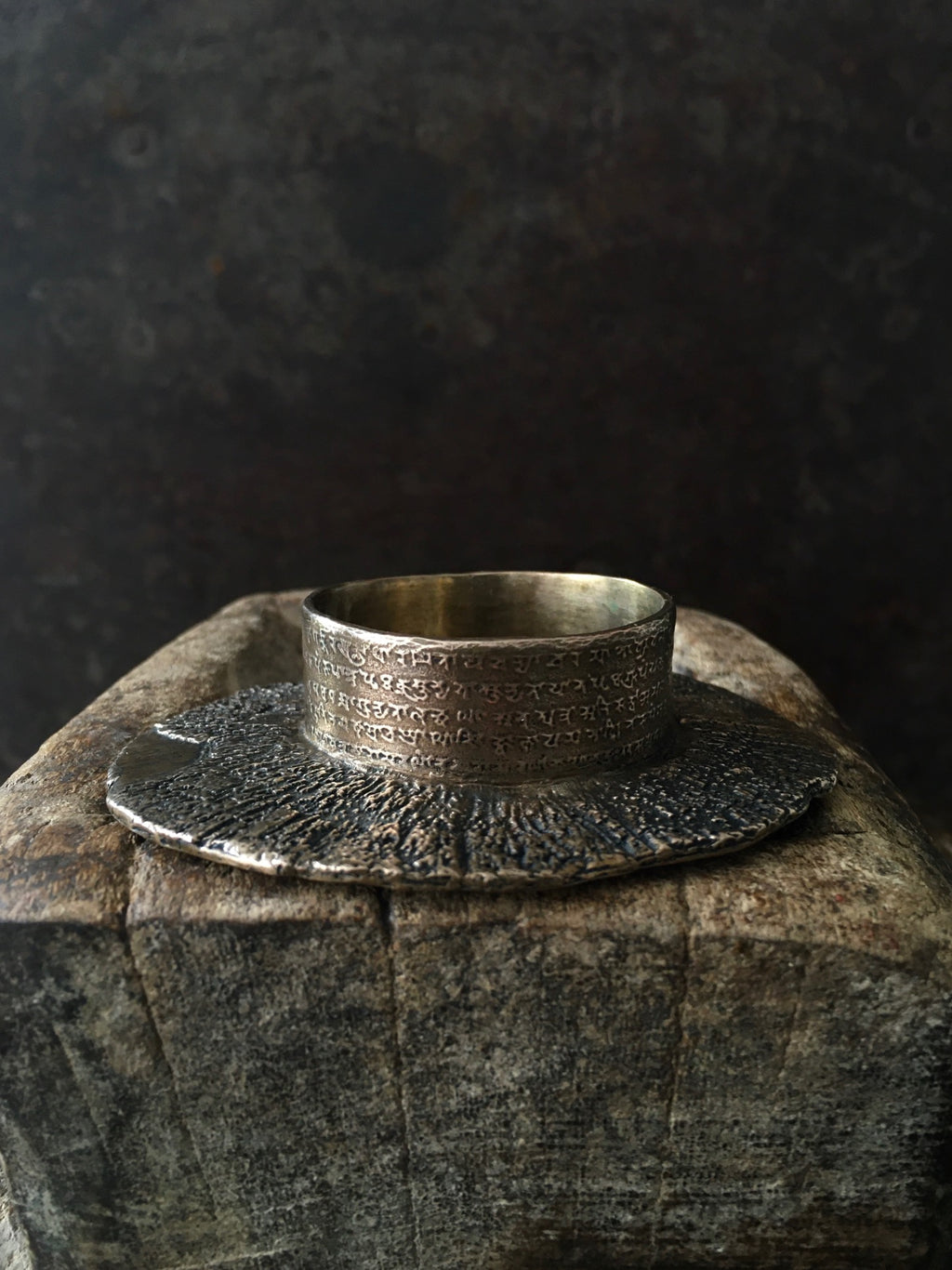 Heart Sutra Candle Holder