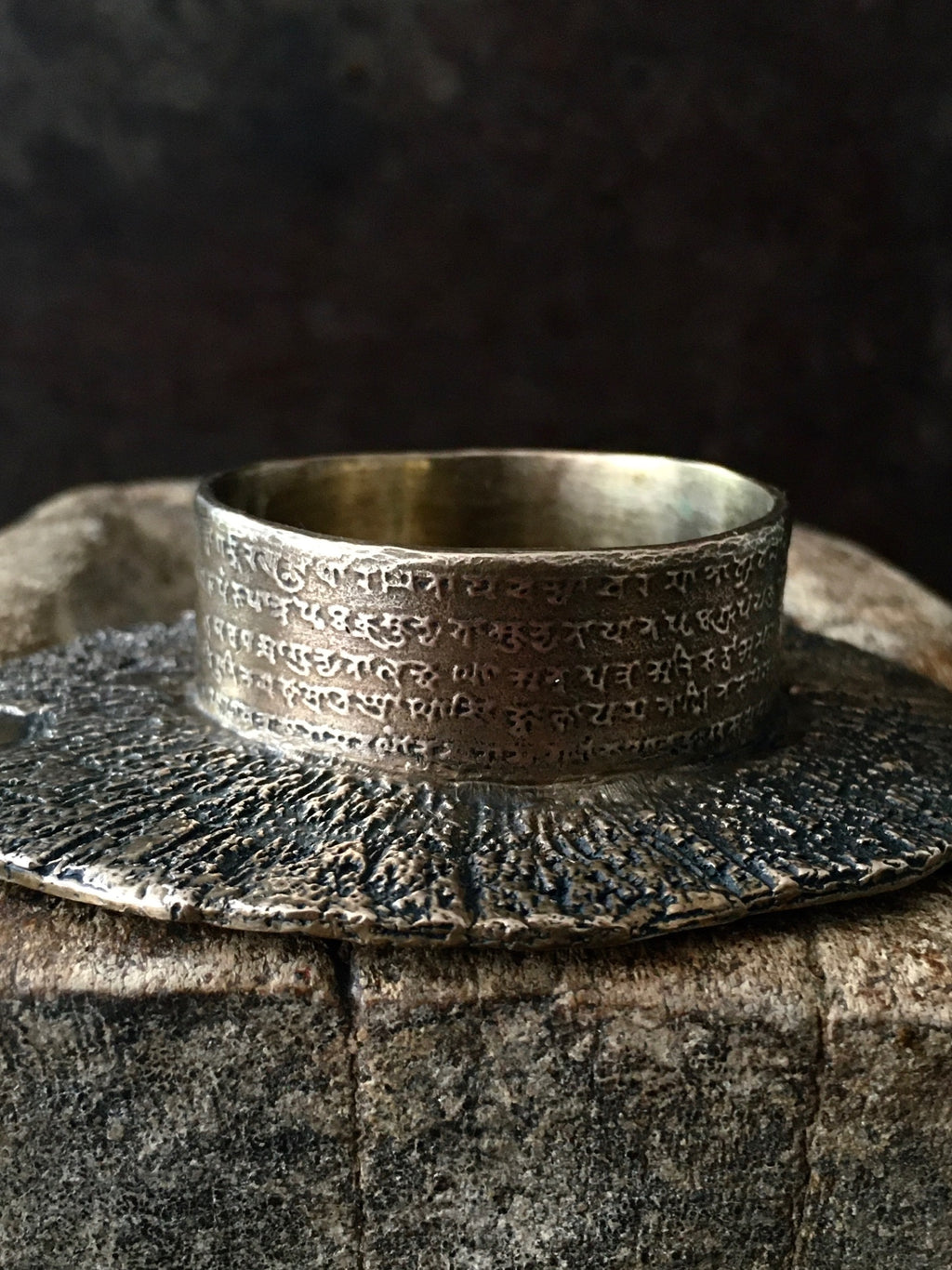 Heart Sutra Candle Holder
