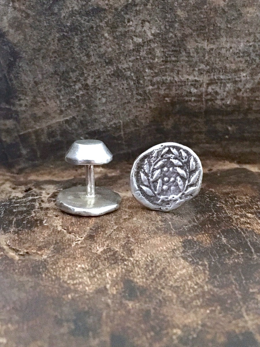 Laurel Coin Cufflinks