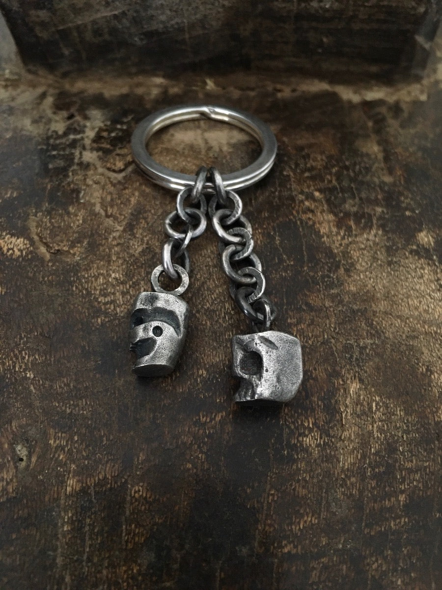 Skulls Keyring