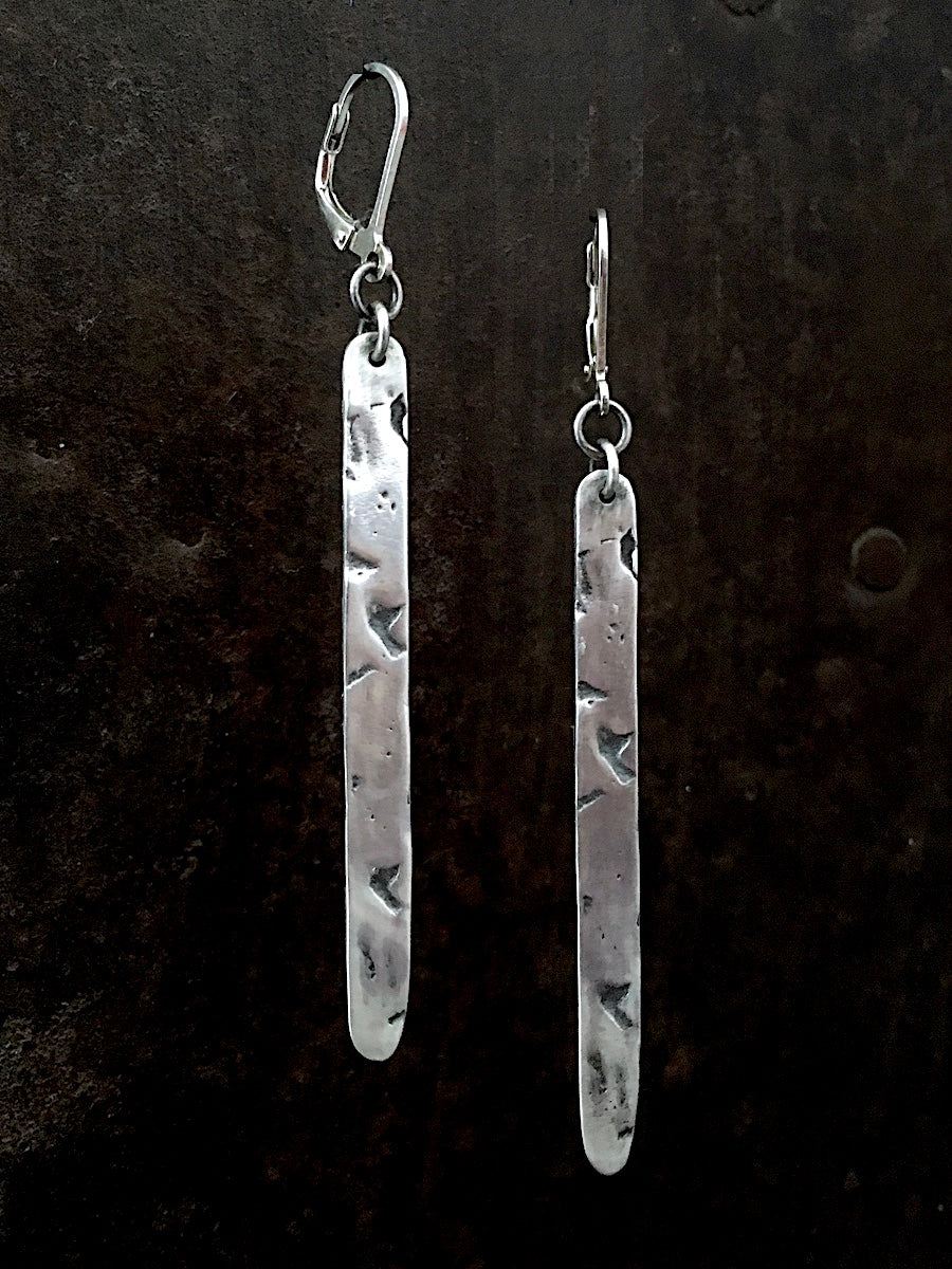 Textured Erosion Earrings